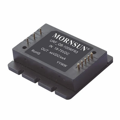 Mornsun URF4848QB-100WFR3 Board Mount DC-DC Converters 100W 48V 18-75VDC - FEISMAN POWER