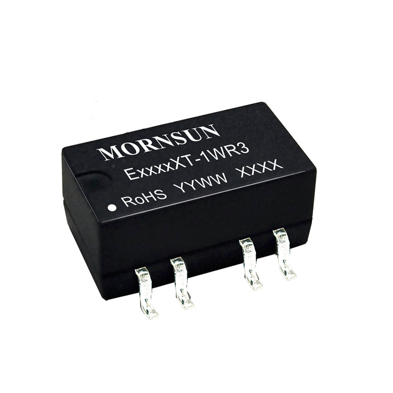 Mornsun E0309XT-1WR3 Fixed Input DUAL Output 1W 3.3V to 9V 1W DC DC Converter with CB CE Approved