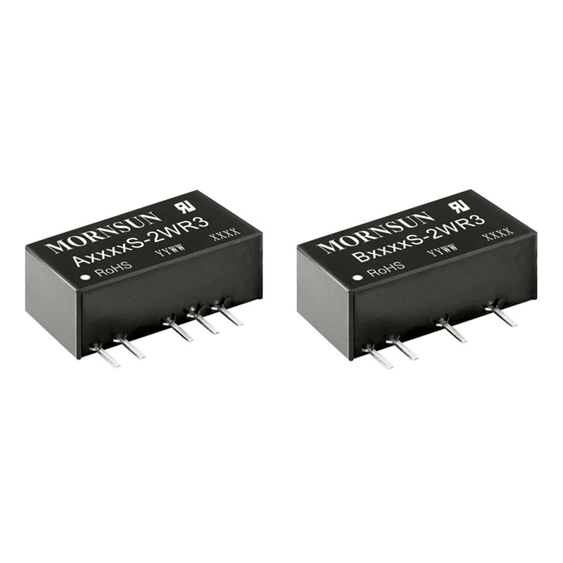 Mornsun B1212S-2WR3 OEM/ODM Available 12V To 12V 2W AC DC Step Down Module Converter