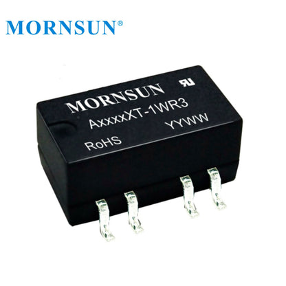 Mornsun A0524XT-1WR3 Isolated 5V Input Dual Output 24V 1W DC DC Converter Power Converters Modules For PCB
