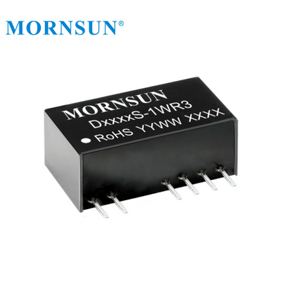 Mornsun DUAL Output 1W DC to DC Converter 3.3V to 5V 1W E0305S-1WR3 with 3 Years Warranty