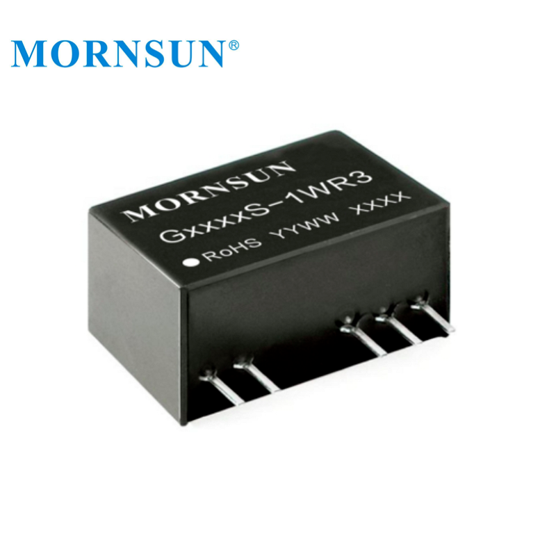 Mornsun G1212S-1WR3 12V Input DUAL Output Step Down Voltage Regulator to 12V 1W DC DC Power Supply