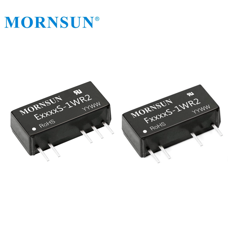 Fixed Input Step Up Buck 15V to 24V 1W Mornsun F1524S-1WR2 1W Dc To Dc Converter