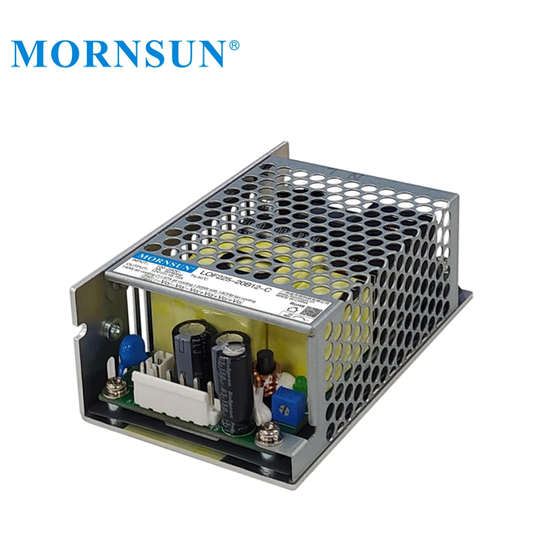 Mornsun Industrial Power LOF225-20B15 Single Output Open Frame 15V 225W AC To DC Power Supplies For Medical Industry Automation