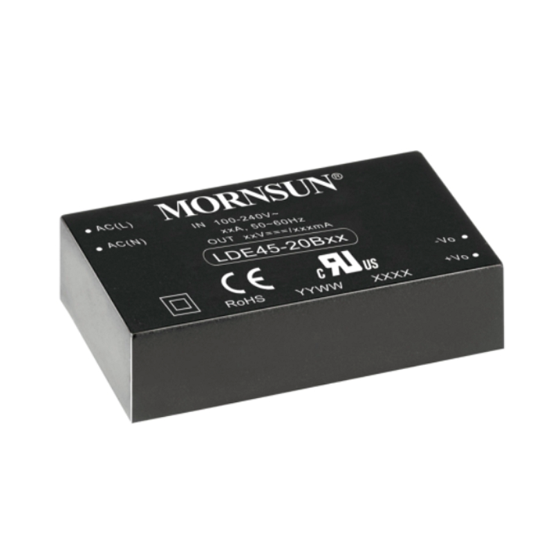 Mornsun LDE45-20B48 Highly Efficient Compact Size Isolated 48V 45W AC/DC Module Open Frame PCB Mode Power Supply