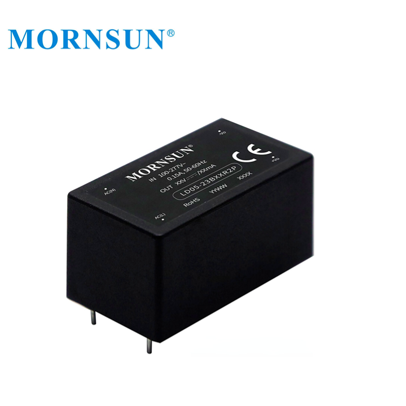 Mornsun LD05-23B24R2P AC/DC Module 5W AC to DC Single Output Open Frame Switching Power Supply 24V 5W