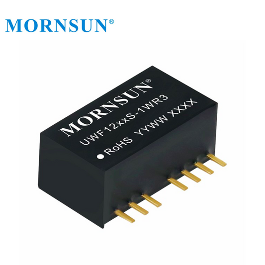 Mornsun UWF1205S-1WR3 1W 4.5V-36V 36V 24V 12V to 5V DC DC Converter with CB CE Approved