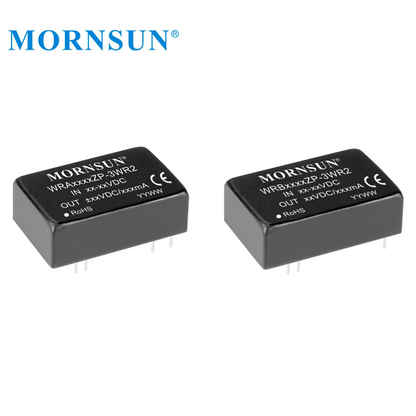 Mornsun WRA0509ZP-3WR2 DUAL Output 3W 4.5V-9V 6V 5V to 9V Voltage Converter DC DC Converter 9V