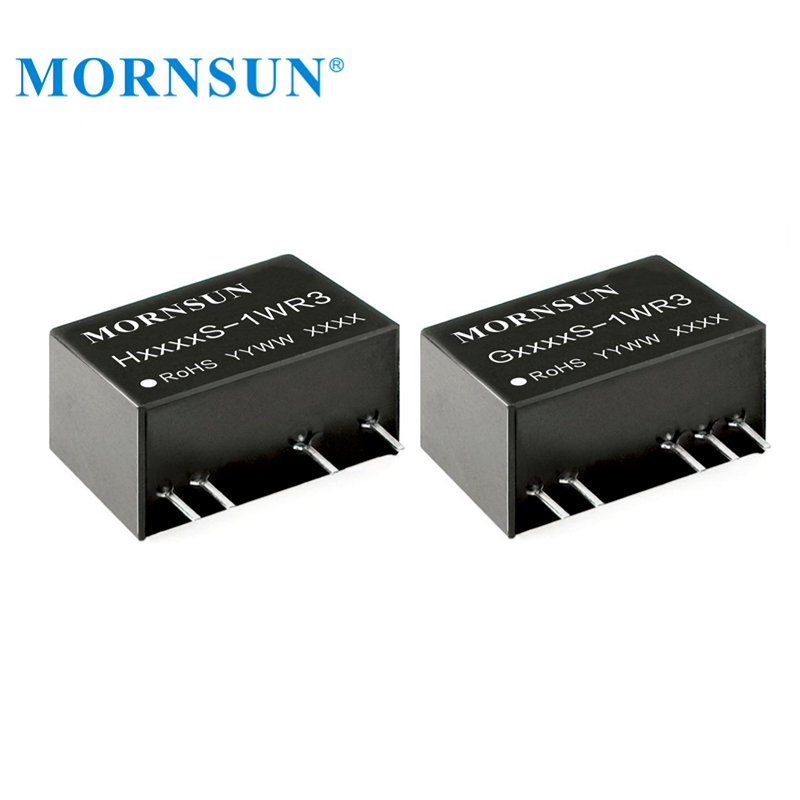 Mornsun H2415S-1WR3 Fixed Input 1W Single Output DC DC Converter 24V to 15V 1W Switching Power Supply