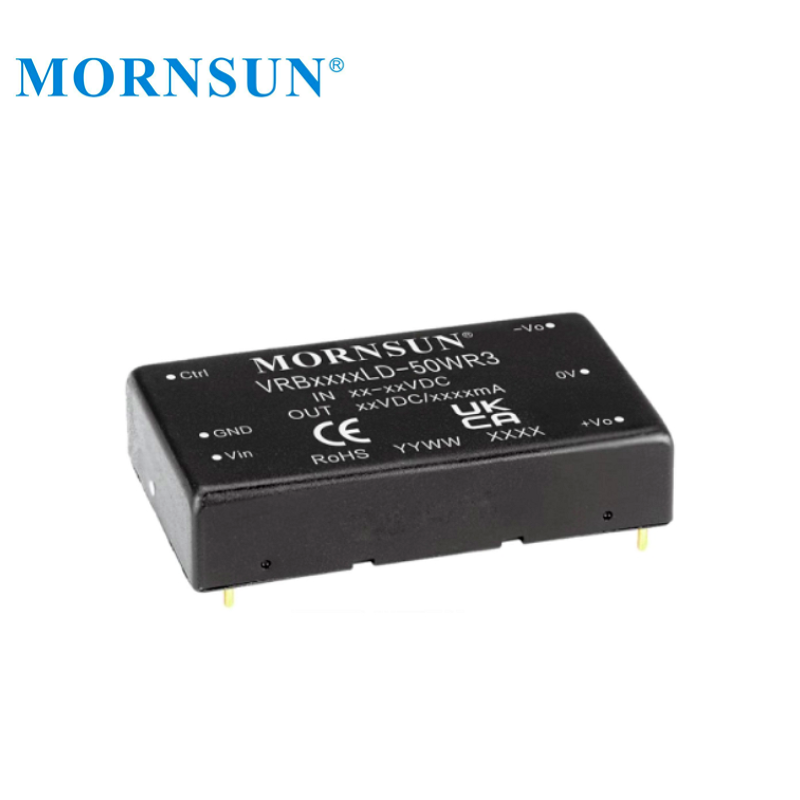 Mornsun VRB4803LD-50WHR3 Ultra-wide Input Power Module Industrial Control Medical 50W DC 36-75V 48V to 3.3V 50W Converter Power