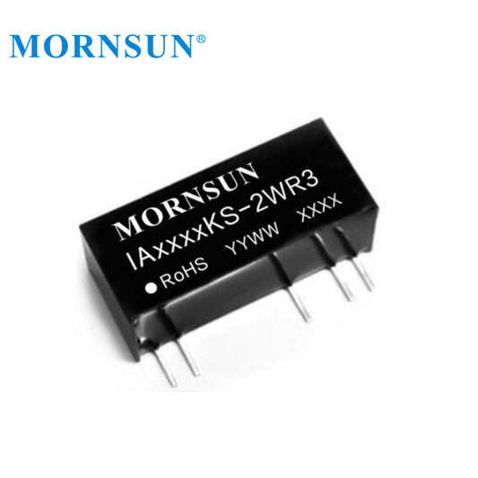 Mornsun Power Converter IA0512KS-2WR3 Fixed Input 5VDC 1W DUAL Output 12V 1W DC DC Converter