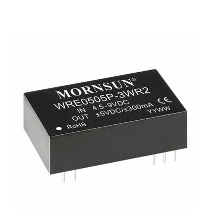 Mornsun WRE1209P-3WR2 Dual Output 30W Reliable Railway 9v 12v 15v 18v DC to 9v DC Buck Converter Power Supply