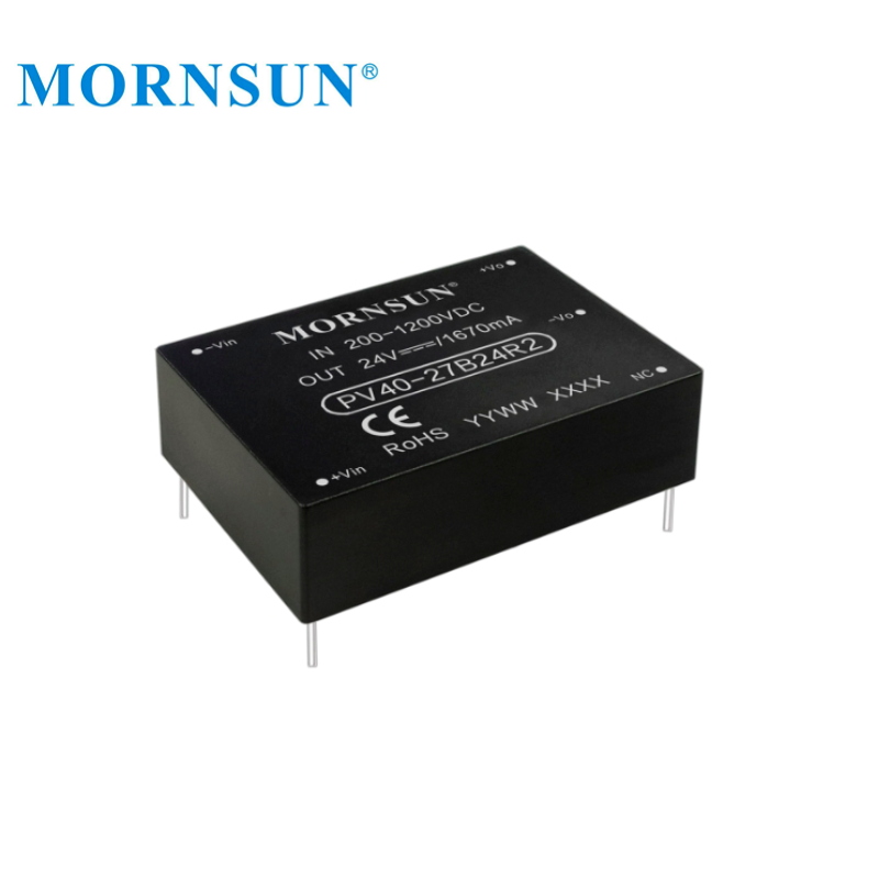 Mornsun PV15-29B24R3 Photovoltaic Power Ultra-wide Input 100-1000V 12V Step Down DC 12V 40W Converter Module Adjustable