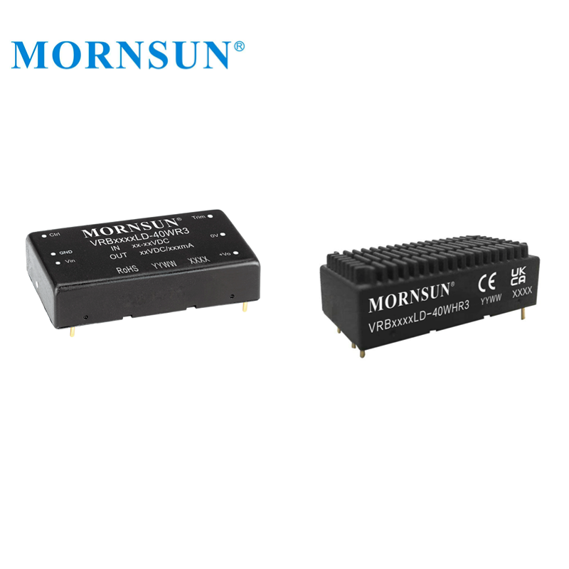 Mornsun 40W DC to DC Converter 18V-36V 32V 30V 27V 24V to 15V 40W VRB2415LD-40WHR3 with 3 Years Warranty