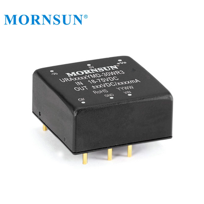 Mornsun URA4812YMD-30WR3 Ultra-wide Input DUAL Output 30W 9V-36V 27V 24V to 12V 30W Voltage Converter DC DC Converter 12V 30W - FEISMAN POWER