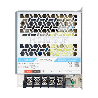 Mornsun Industrial Power Supply LM75-23B48R2 AC-DC 75W 48V 1.6A SMPS Switch Power for LED Strip CCTV