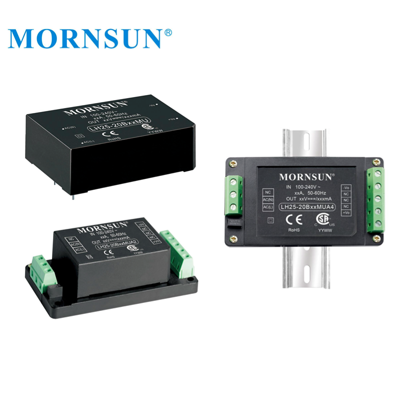 Mornsun LH25-20B15MU AC To DC Module 15V 25W AC DC Converter Buck Step Down Power Regulator for Industrial Control