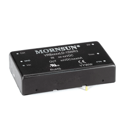 Mornsun VRB4824LD-15WR3 Ultra-wide Input 36-75V 24V Step  Down DC 15W 24V Converter Module Adjustable