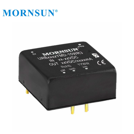 Mornsun Ultra-wide Input Power Module 10W DC DC Converter 9V 27V 36V to 24V URB2424YMD-10WR3 - FEISMAN POWER