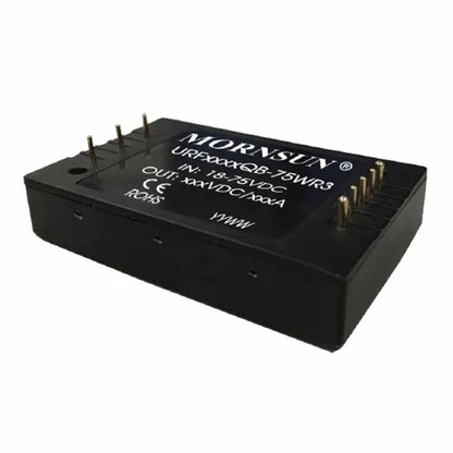 Mornsun URF4824QB-75WR3 Board Mount DC-DC Converters 75W 24V 48(18-75)VDC