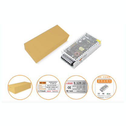 Feisman SMPS S-300-5 Single Output AC-DC Slim Laser Power Supply 300W 5V