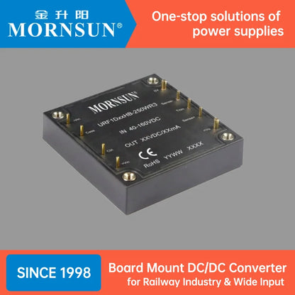 Mornsun URF4848QB-75WHR3A6 Board Mount DC-DC Converters 75W 48V 48V 18-75VDC - FEISMAN POWER