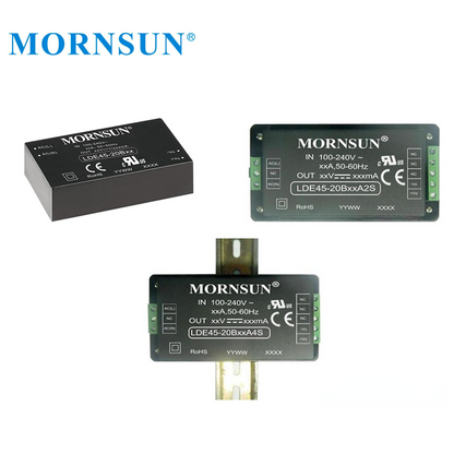 Mornsun LDE45-20B48 Highly Efficient Compact Size Isolated 48V 45W AC/DC Module Open Frame PCB Mode Power Supply