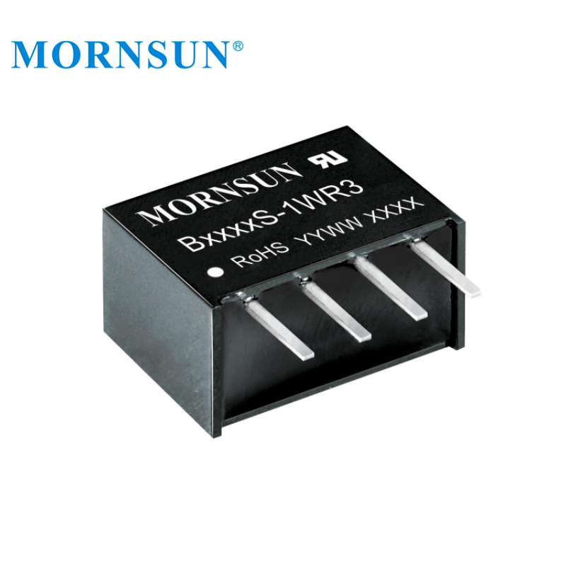 Mornsun B1215S-1WR3 Fixed Input 1W Railway Single Output DC DC Converter 12V to 15V 1W Switching Power Supply