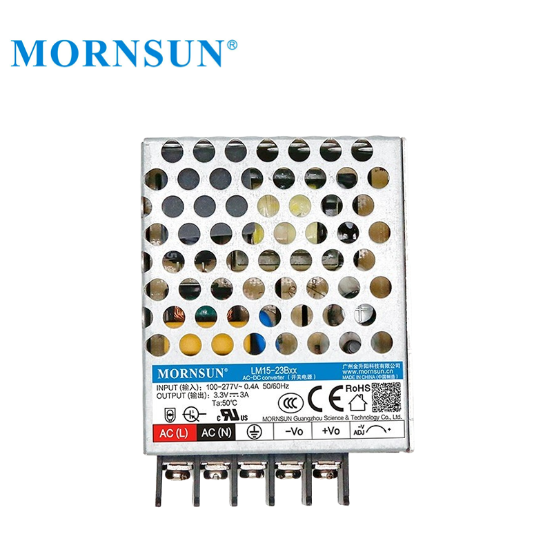 Mornsun Switching Mode Power Supply 15W 3.3V 3V AC/DC Converter for LED Backlight LM15-23B03