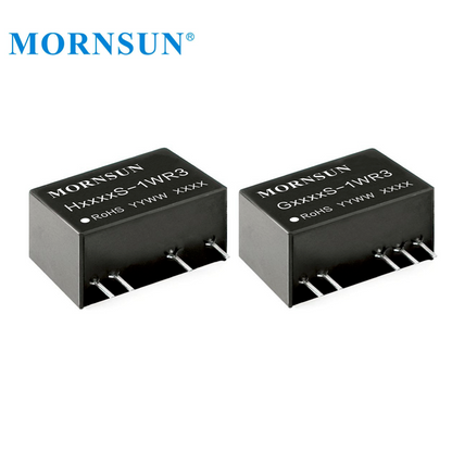 Mornsun G1215S-1WR2 DUAL Output 1W 12V Power Supply 12V To 15V 1W DC Step Up Converter