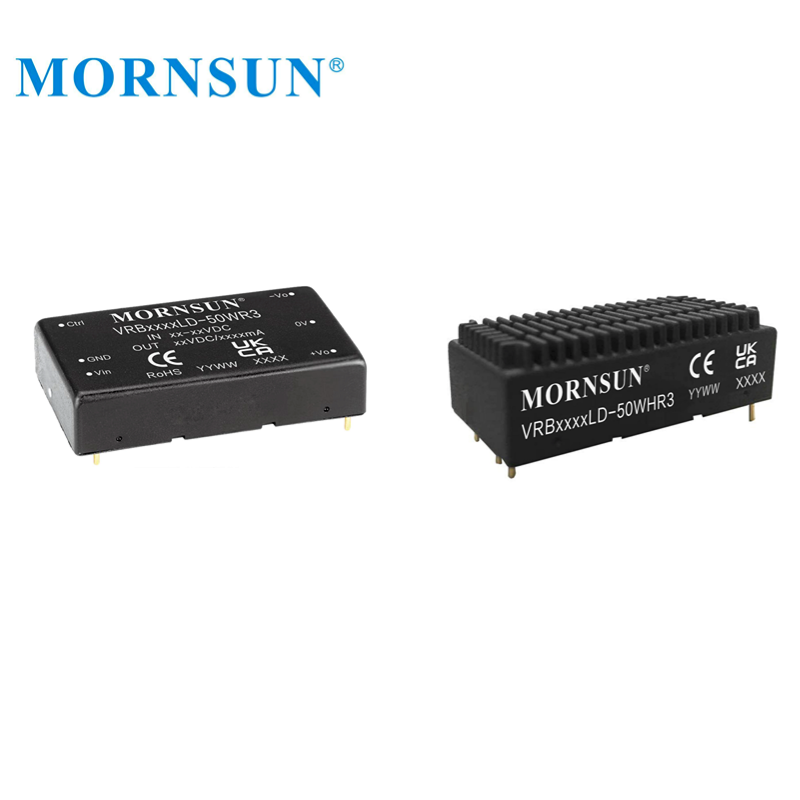 Mornsun VRB4805LD-50WR3 Ultra-wide Input 50W Reliable Railway 36v 48v 54V 60v DC to 5V 50W DC Buck Converter Power Supply
