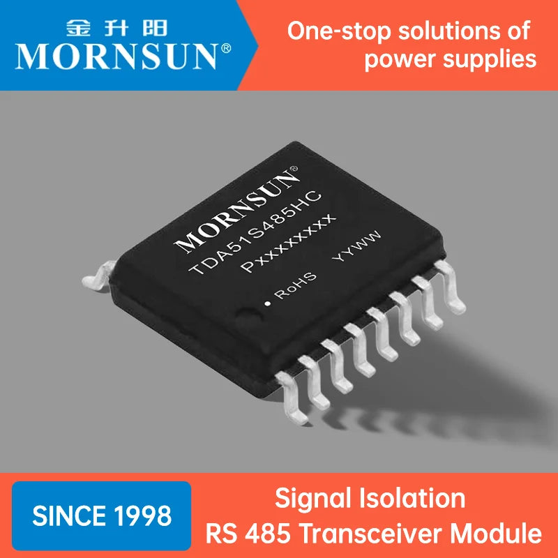 Mornsun Board Mount DC/DC Power Signal Isolation TD331S485H-E RS485 Transceiver Module