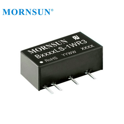 B1224LS-1WR3 Mornsun Fixed Input Single Output 24V 1W Converter 12V DC to 24V 1W DC Converter