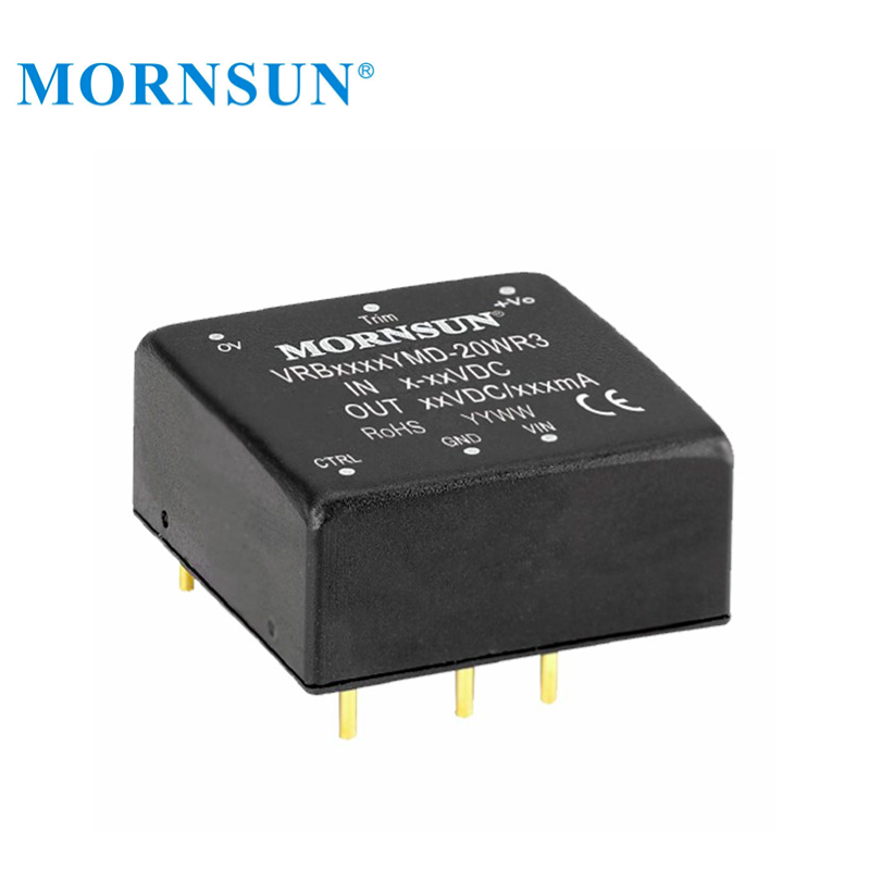 Mornsun VRB1215YMD-20WR3 Ultra-wide Input 30W 9V-18V 9V 12V 15V to 15V 20W DC DC Converter with CB CE Approved - FEISMAN POWER
