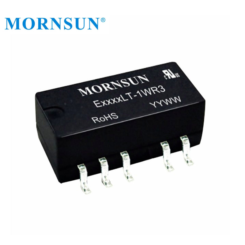 Fixed Input DUAL Output 1W 5V To 5V 1W DC Converter E0505LT-1WR3 Mornsun DC DC Converter
