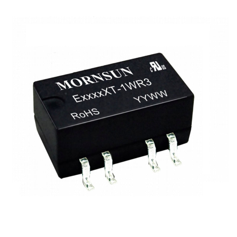 Mornsun E0515XT-1WR3 Fixed Input DUAL Output 1W 5V DC to 15V 1W DC Step up Boost Converter