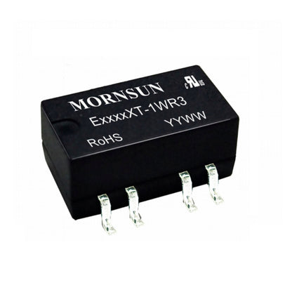 Mornsun E0515XT-1WR3 Fixed Input DUAL Output 1W 5V DC to 15V 1W DC Step up Boost Converter