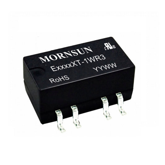 Mornsun E0515XT-1WR3 Fixed Input DUAL Output 1W 5V DC to 15V 1W DC Step up Boost Converter