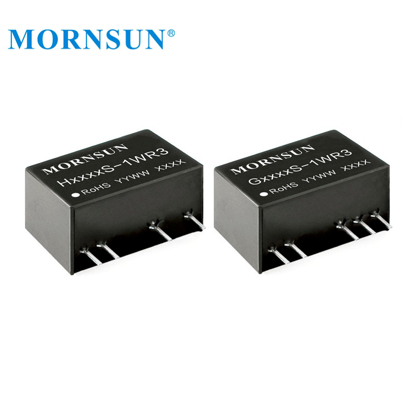 Mornsun H1215S-1WR3 Fixed Input 12V DC to 15V 1W DC Power Supply Converter 1W