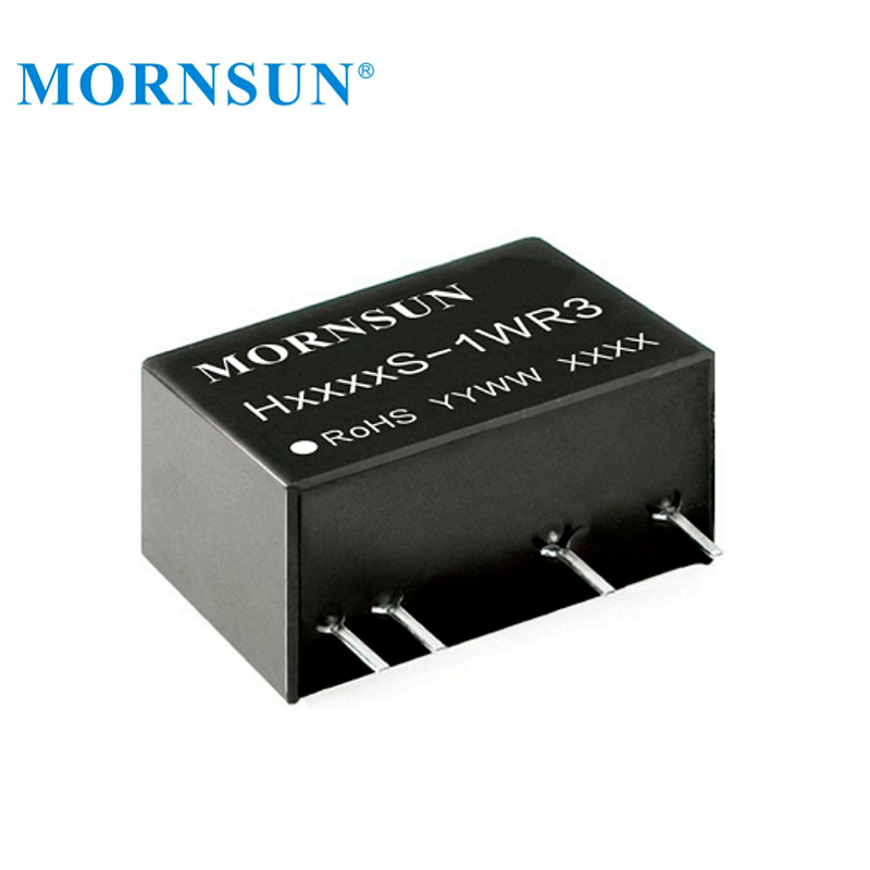 Mornsun H1212S-1WR3 Fixed Input Single Output 1W 12V to 12V 1W Voltage Converter DC DC Converter 12V 1W