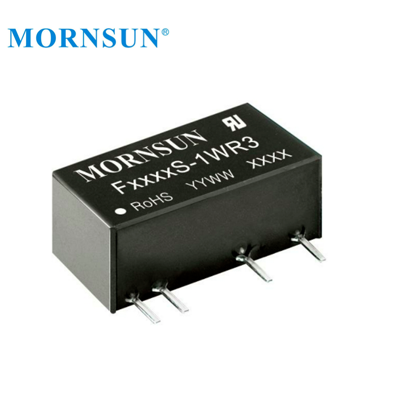 Mornsun F1205S-1WR3 Fixed Input Unregulated Single Output 12V To 5V 1W DC/DC Converter Step Down Converter