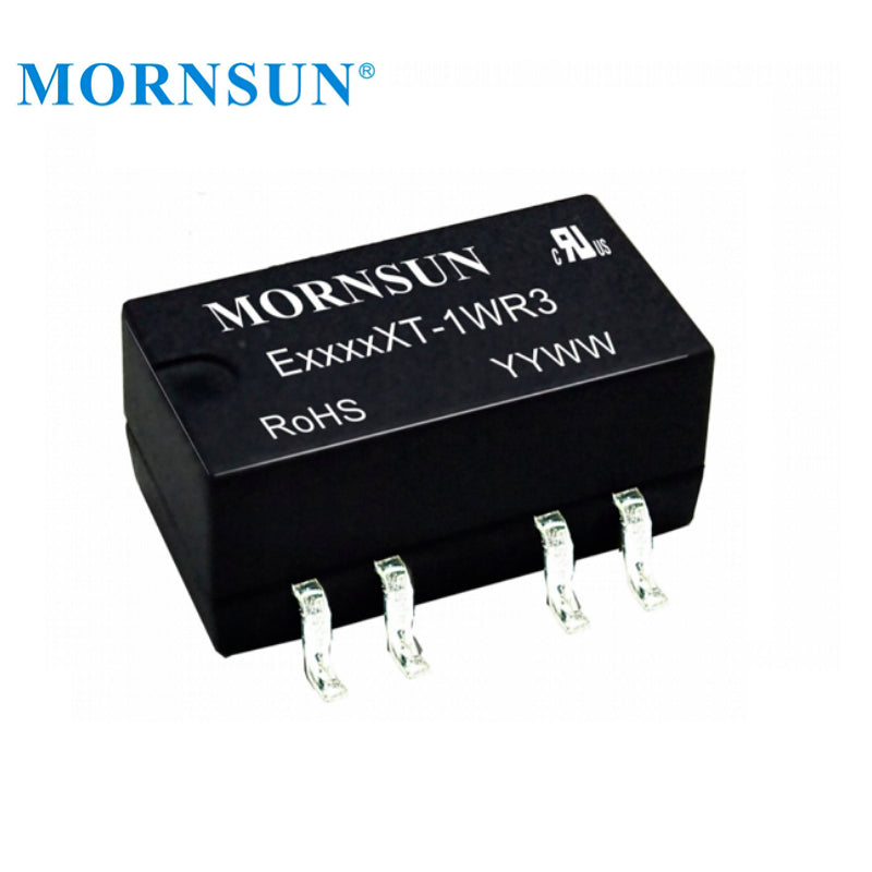Mornsun E0515XT-1WR3 Fixed Input DUAL Output 1W 5V DC to 15V 1W DC Step up Boost Converter