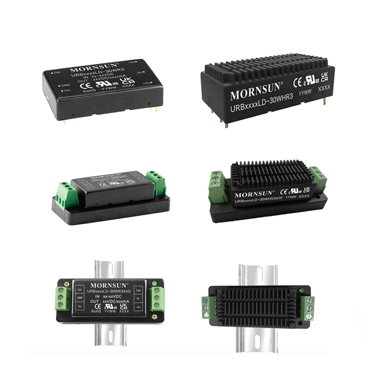 Mornsun URA2405LD-30WR3 Ultra-wide Input 9V-36V 27V 24V DC to 5V 30W DC Power Supply Converter 30W - FEISMAN POWER