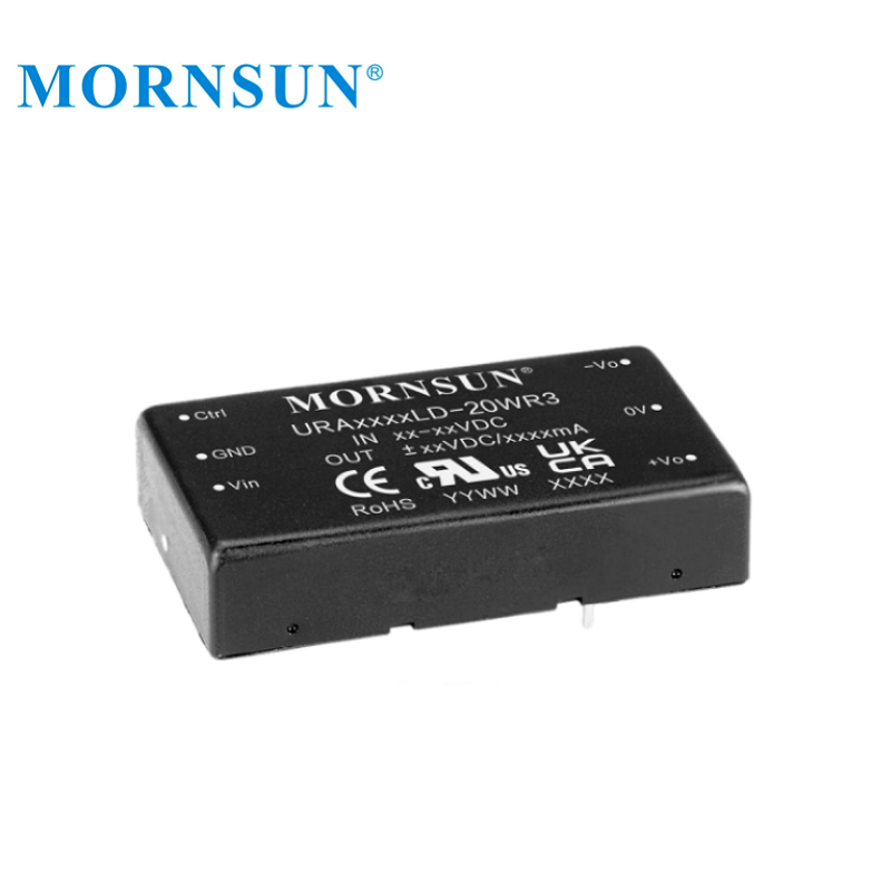 Mornsun URB2403LD-20WR3 DC 3.3V 20W Step-up Boost Converter Power Supply 9-36V to 3.3V 20W Voltage Charger Step Down Module