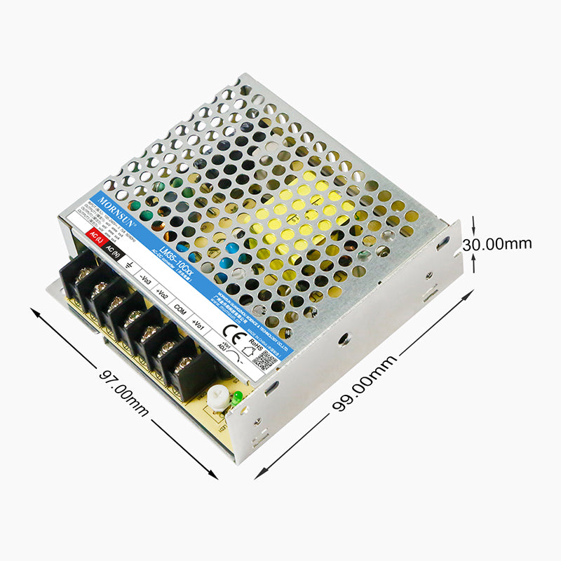 Mornsun LM35-10C051212-10 Triple Output Power Supply 35W 5V 12V -12V 3A 1A 0.5A Telecom Switching Mode Power Supply